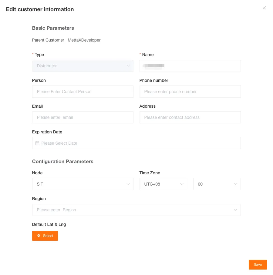Editar la información del cliente