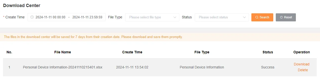 Download Center