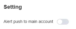 Alert Notification Settings