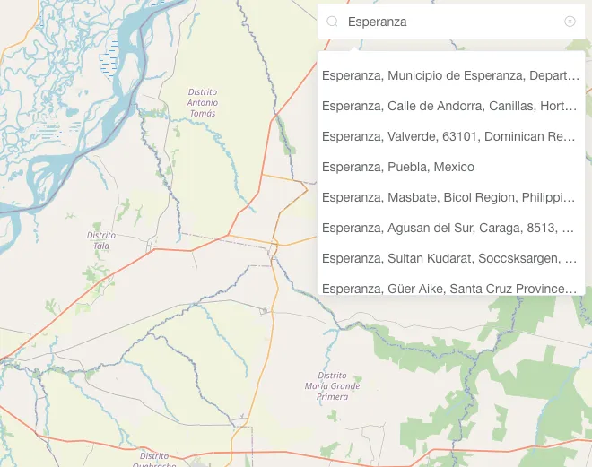 Address Search