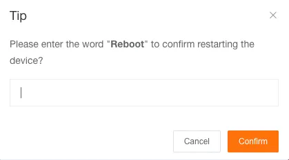 Restart Command