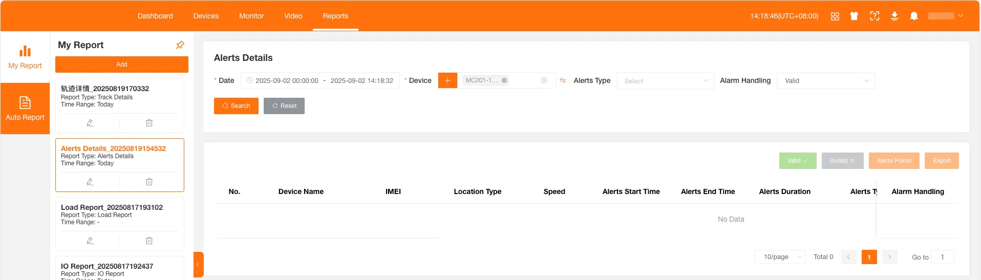 Dark Theme Menu Example 3
