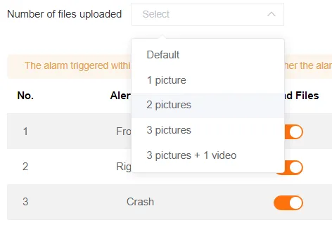 Batch Set File Upload Quantity