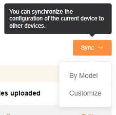 Sync by Model Interface