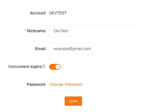 Account Information